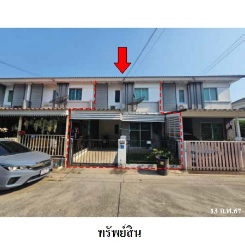 ทาวน์เฮ้าส์ พฤกษา 86/1 ลาดกระบัง-สุวรรณภูมิ สมุทรปราการ บางเสาธง ศีรษะจรเข้น้อย 1700000