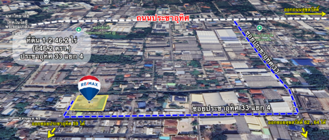 ที่ดินเปล่า กรุงเทพมหานคร ทุ่งครุ บางมด 34571700