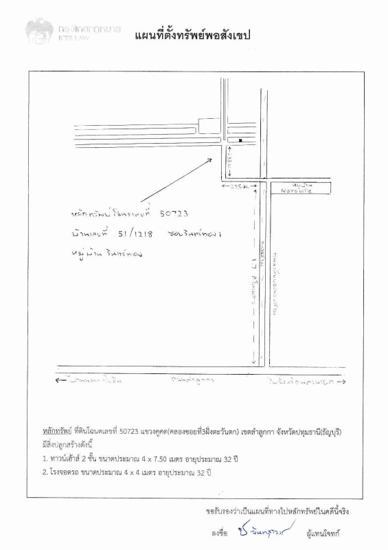 ทาวน์เฮ้าส์ ปทุมธานี ลำลูกกา คูคต 751520