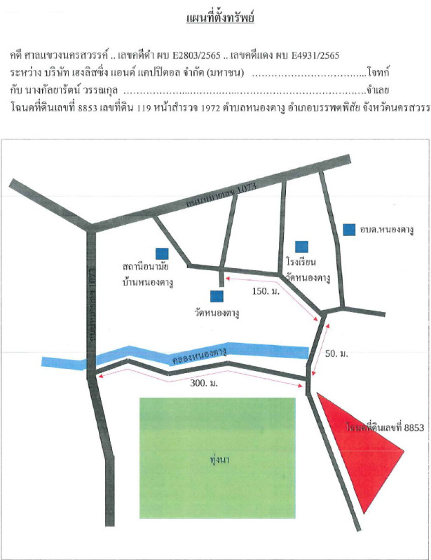 ที่ดินเปล่า นครสวรรค์ บรรพตพิสัย หนองตางู 865020