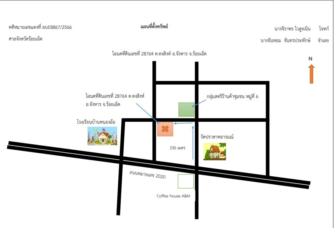 บ้านเดี่ยว ร้อยเอ็ด จังหาร ดงสิงห์ 331040