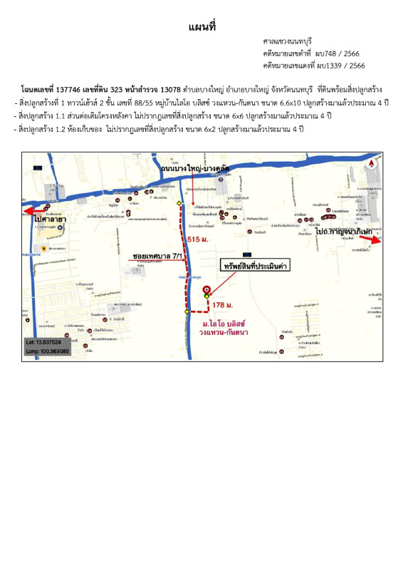 ทาวน์เฮ้าส์ นนทบุรี บางใหญ่ บางใหญ่ 1986120