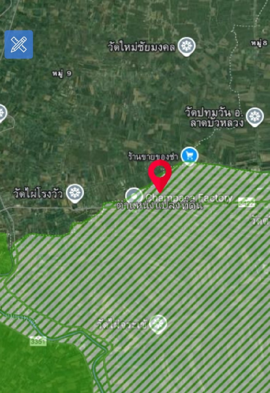 ที่ดินเปล่า นครปฐม บางเลน บางหลวง 12500000