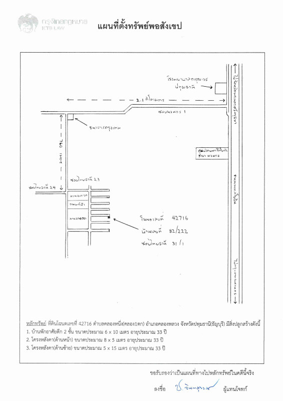 บ้านเดี่ยว ปทุมธานี คลองหลวง คลองหนึ่ง 2677900