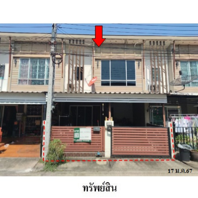 ทาวน์เฮ้าส์ พฤกษา ไพร์ม นนทบุรี บางใหญ่ บางม่วง 2200000