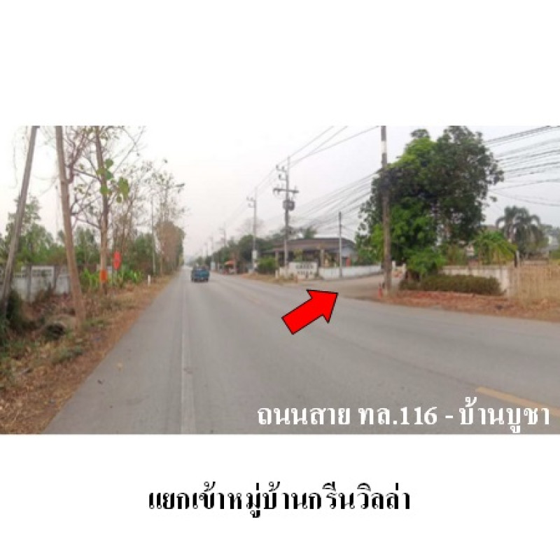 บ้านเดี่ยว กรีนวิลล่า ลำพูน เมืองลำพูน ป่าสัก 3543000