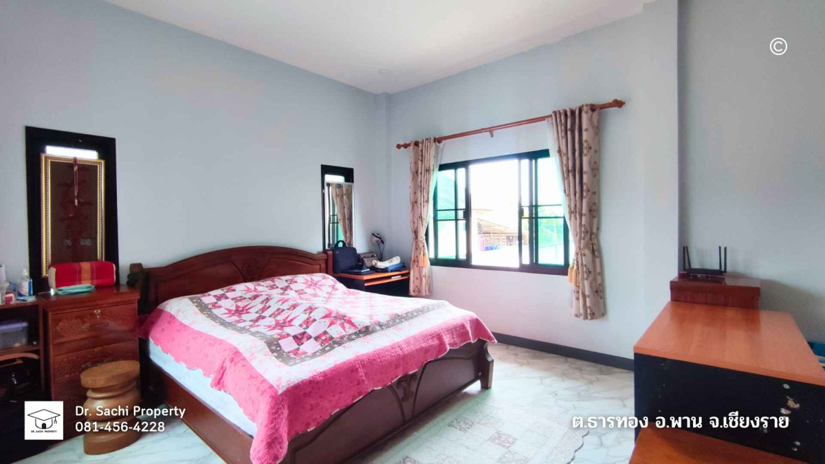 บ้านเดี่ยว บ้านสวย (3 หลัง) วิวภูเขาและทุ่งนา 230 ตรว. น้ำไม่ท่วม อ.พาน จ.เชียงราย เชียงราย พาน ธารทอง 4300000