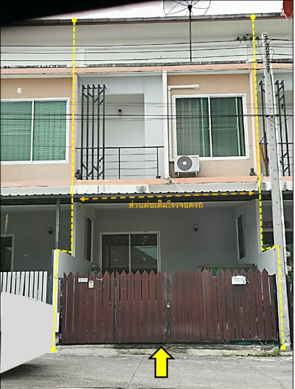 ทาวน์เฮ้าส์ ระยอง ปลวกแดง มาบยางพร 1567250