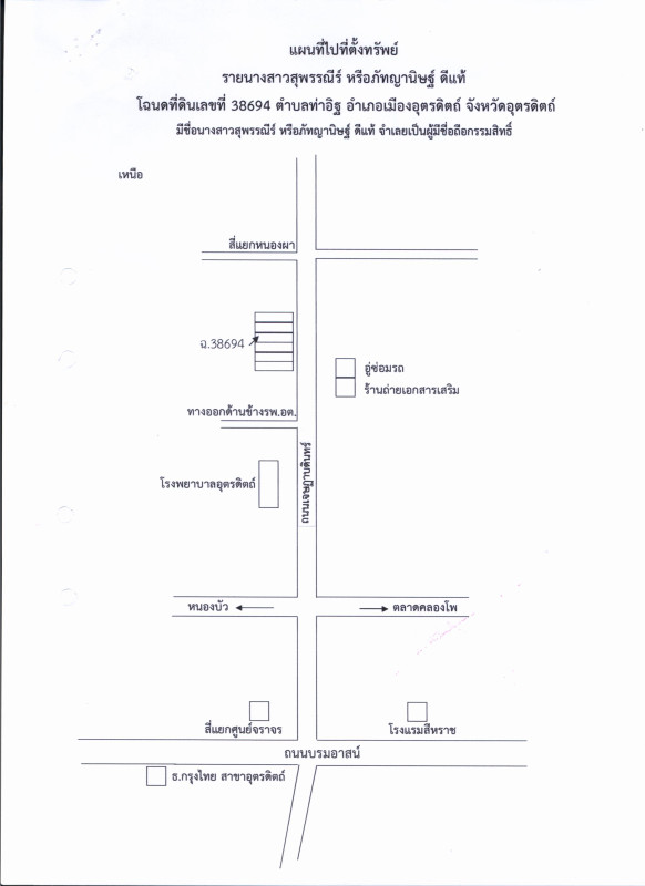 ทาวน์เฮ้าส์ อุตรดิตถ์ เมืองอุตรดิตถ์ ท่าอิฐ 1464000