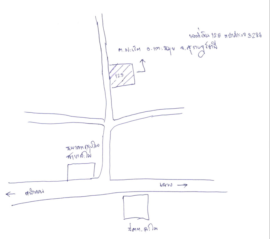 ที่ดินเปล่า สุราษฎร์ธานี เกาะสมุย มะเร็ต 511000