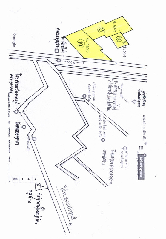 Residential land/lot Phra Nakhon Si Ayutthaya Bang Pa-in Bang Krasan 7862000