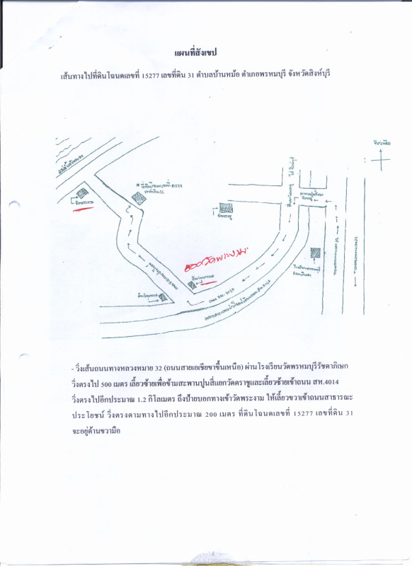 บ้านเดี่ยว สิงห์บุรี พรหมบุรี บ้านหม้อ 253000