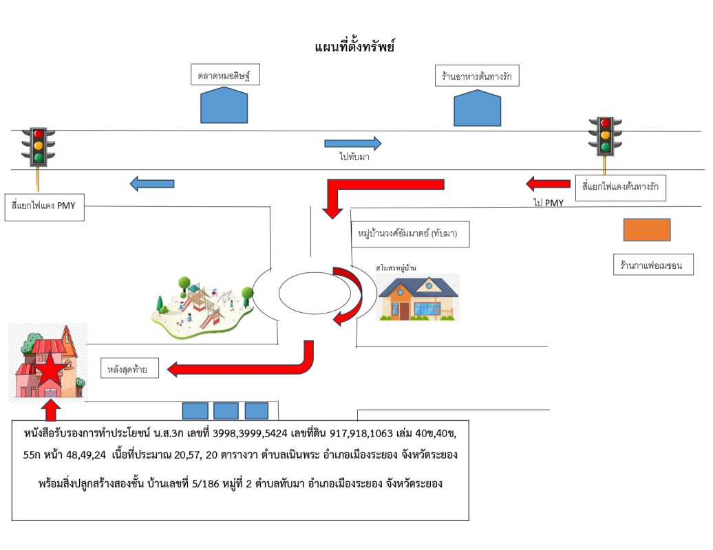 บ้านเดี่ยว ระยอง เมืองระยอง ทับมา 3711175