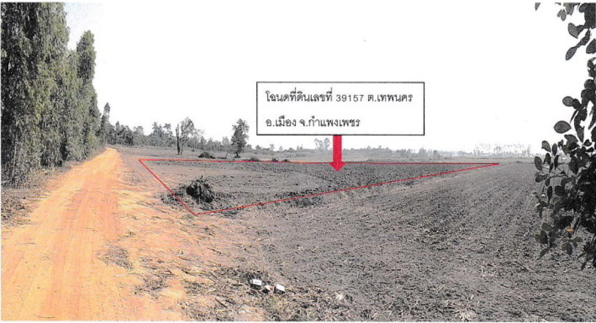 ที่ดินเปล่า กำแพงเพชร เมืองกำแพงเพชร เทพนคร 728000