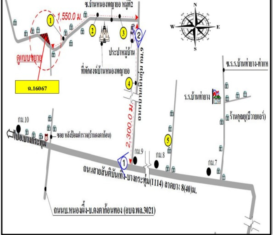 บ้านเดี่ยว พิษณุโลก บางกระทุ่ม เนินกุ่ม 456915