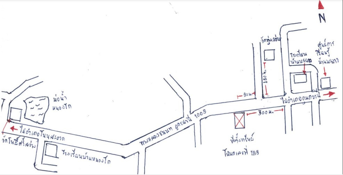 บ้านเดี่ยว อุดรธานี โนนสะอาด บุ่งแก้ว 831660