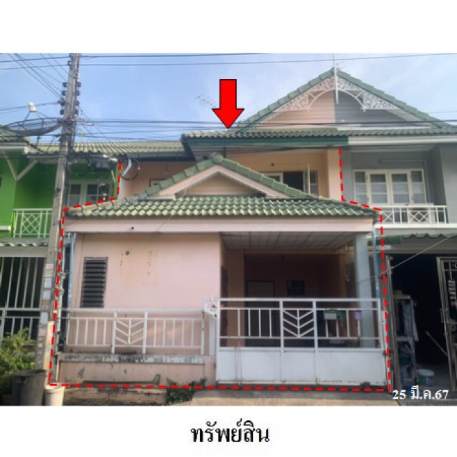 ทาวน์เฮ้าส์ พฤกษา 12/1 ปทุมธานี คลองหลวง คลองสาม 1460000