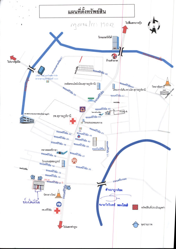 ทาวน์เฮ้าส์ สุราษฎร์ธานี เมืองสุราษฎร์ธานี มะขามเตี้ย 906000