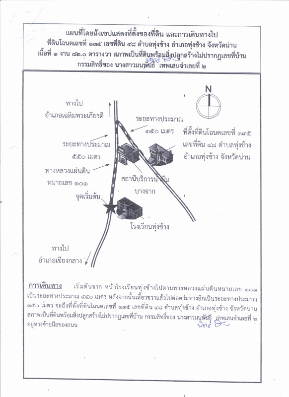บ้านเดี่ยว น่าน ทุ่งช้าง ทุ่งช้าง 1527144