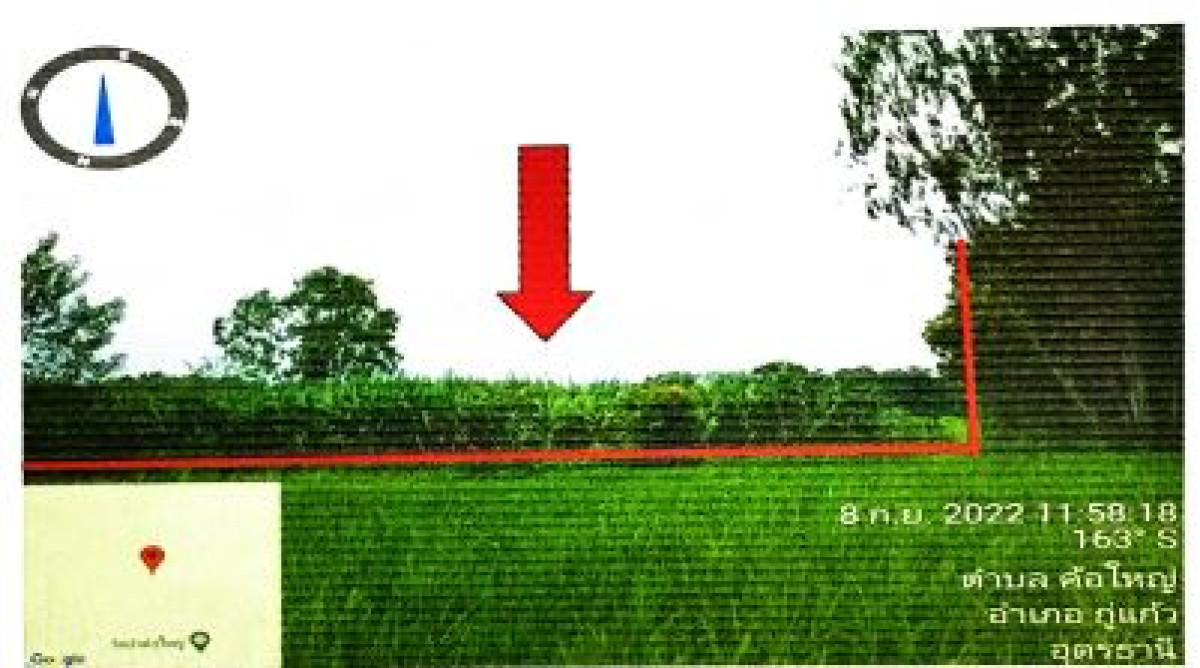 ที่ดินเปล่า อุดรธานี หนองหาน พังงู 819260