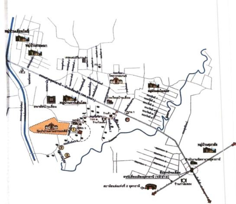 บ้านเดี่ยว อุดรธานี เมืองอุดรธานี บ้านเลื่อม 1226400