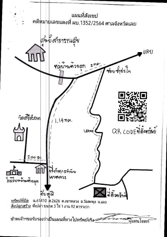 Residential land/lot Loei Wang Saphung Khao Luang 373000