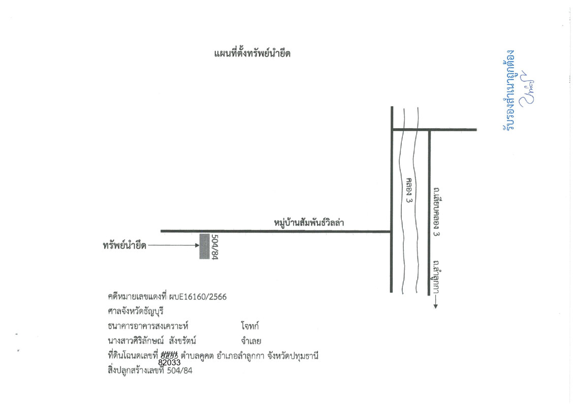 ทาวน์เฮ้าส์ ปทุมธานี ลำลูกกา คูคต 994797