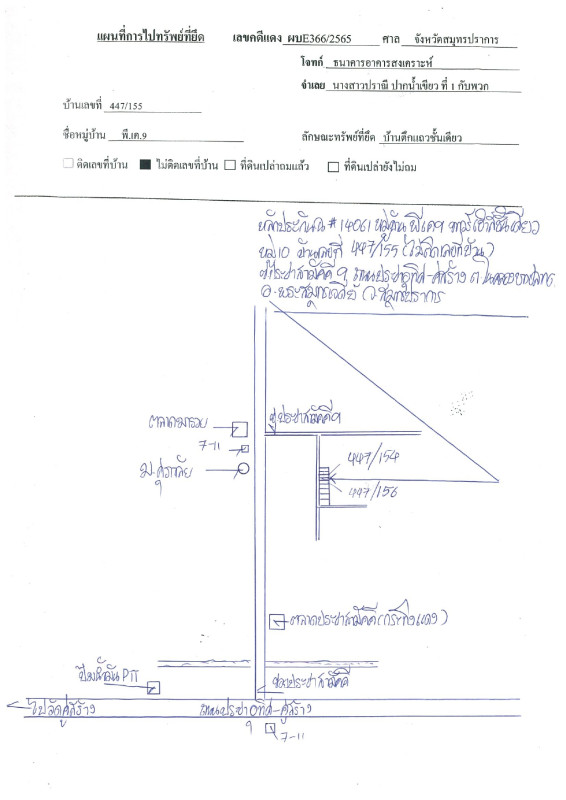 ทาวน์เฮ้าส์ สมุทรปราการ พระสมุทรเจดีย์ ในคลองบางปลากด 649044