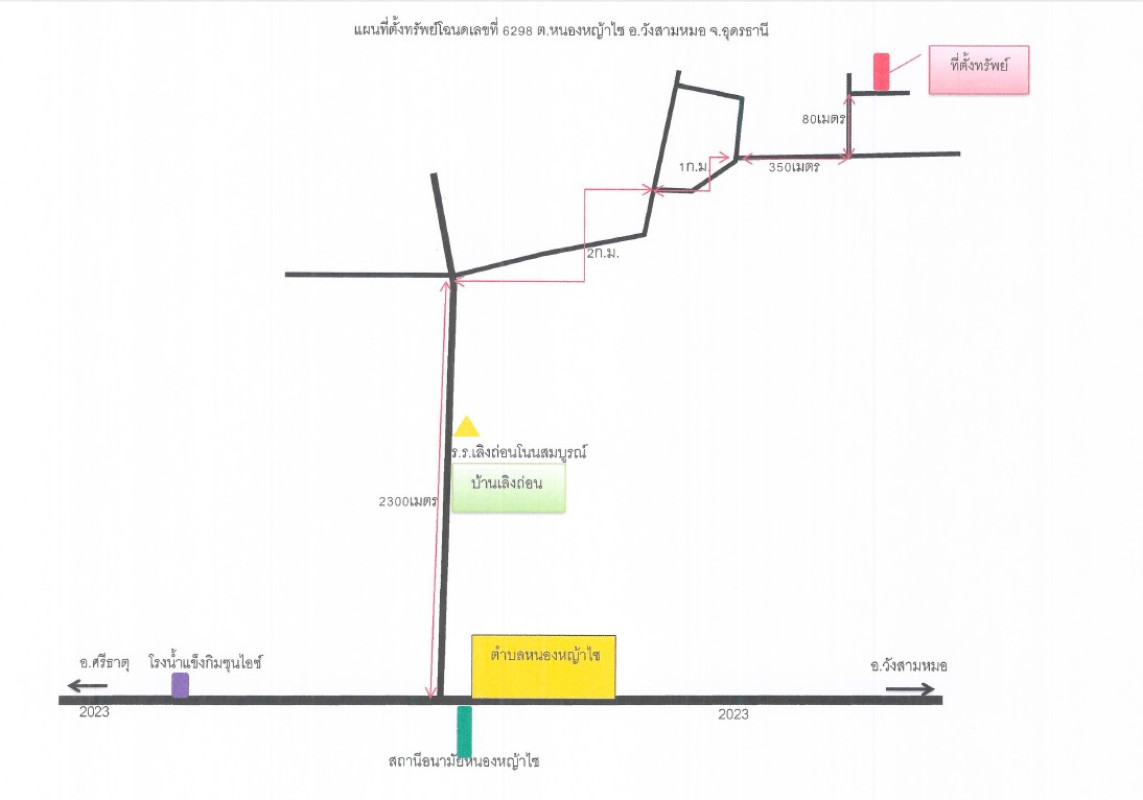 ที่ดินเปล่า อุดรธานี ศรีธาตุ นายูง 1007860
