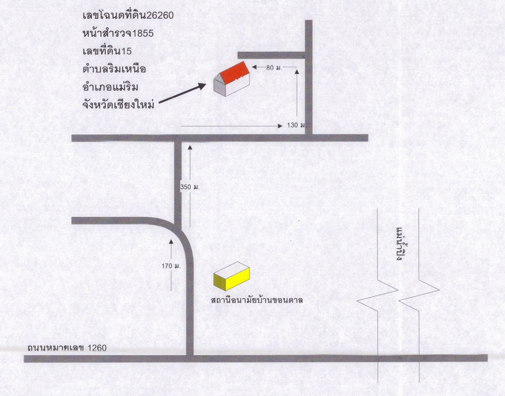 ทาวน์เฮ้าส์ เชียงใหม่ แม่ริม ริมเหนือ 703200