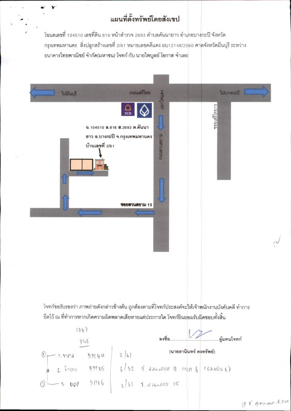 ทาวน์เฮ้าส์ กรุงเทพมหานคร คันนายาว คันนายาว 940240