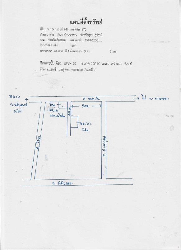 ทาวน์เฮ้าส์ สุราษฎร์ธานี บ้านนาสาร นาสาร 624700