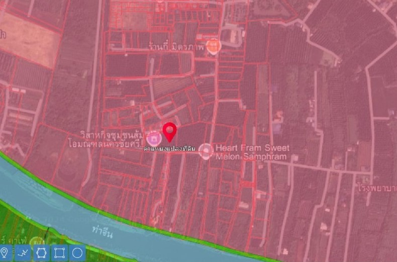 Residential land/lot Nakhon Pathom Sam Phran Tha Talat 10599500