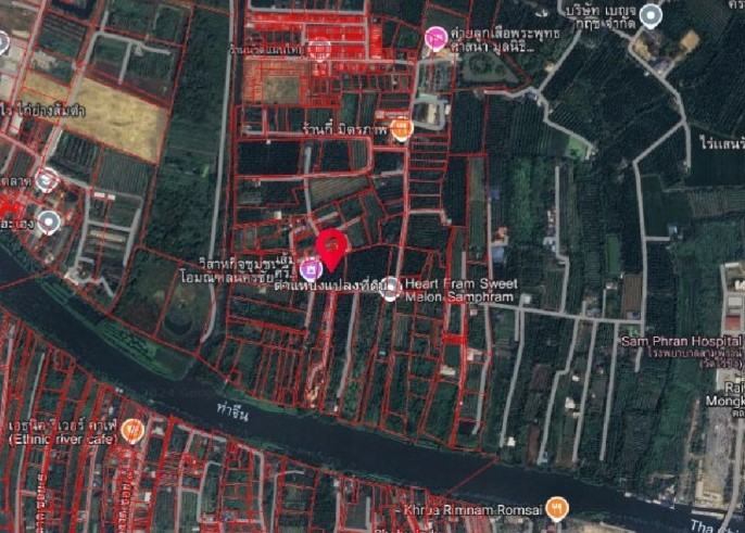 Residential land/lot Nakhon Pathom Sam Phran Tha Talat 10599500