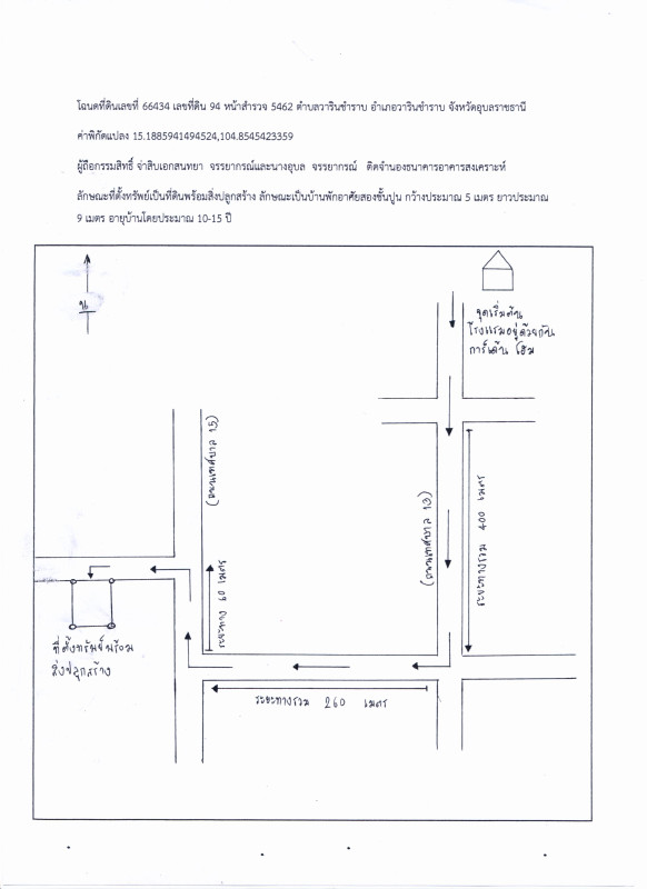 ทาวน์เฮ้าส์ อุบลราชธานี วารินชำราบ วารินชำราบ 858900