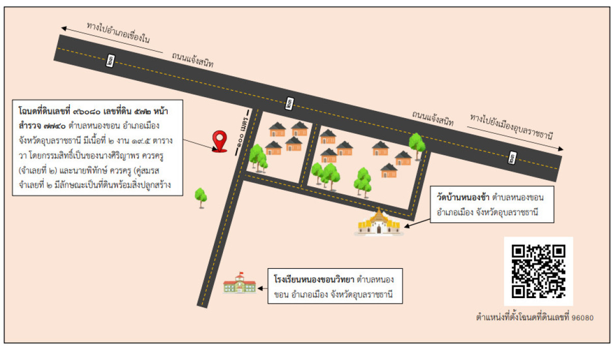 บ้านเดี่ยว อุบลราชธานี เมืองอุบลราชธานี หนองขอน 802685