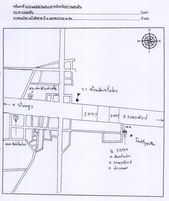 บ้านเดี่ยว สกลนคร วานรนิวาส อินทร์แปลง 933680