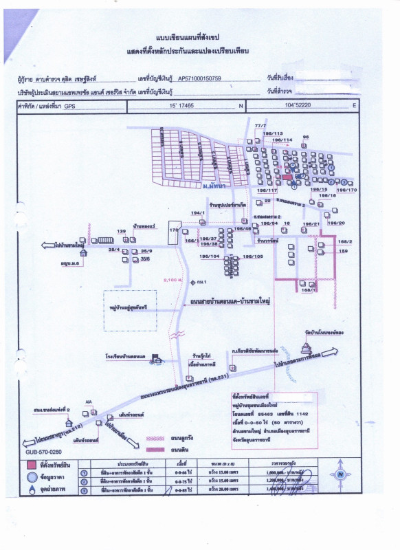 บ้านเดี่ยว อุบลราชธานี เมืองอุบลราชธานี ขามใหญ่ 857200