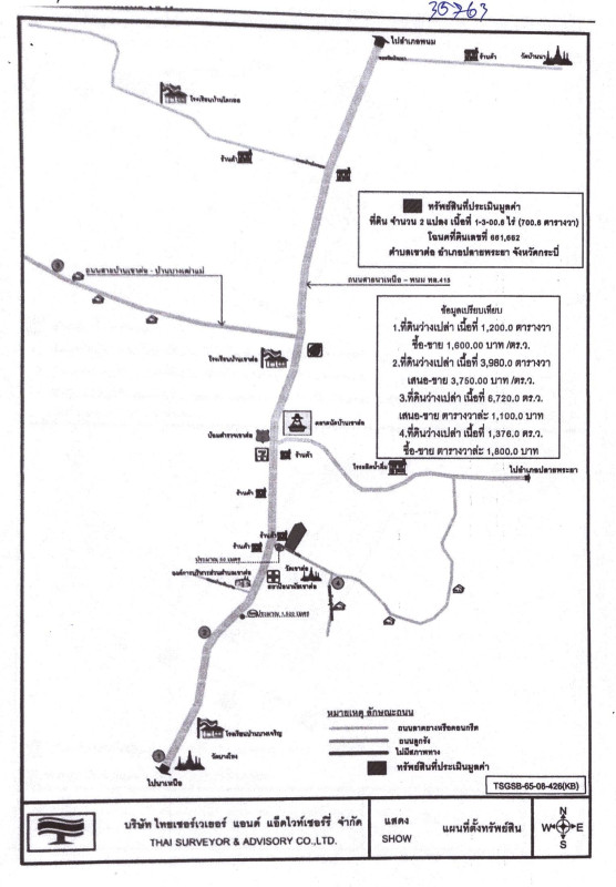 บ้านเดี่ยว กระบี่ ปลายพระยา เขาต่อ 1048786
