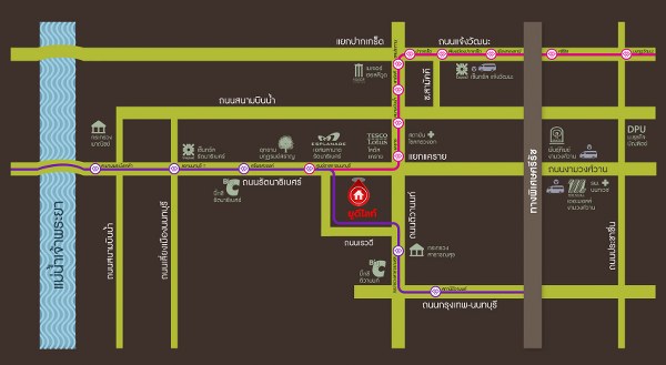 บ้านเดี่ยว ดีไลท์ นนทบุรี ปากเกร็ด ท่าอิฐ 5290000