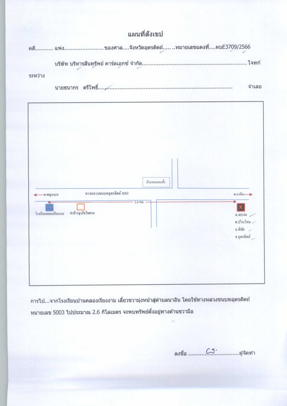 ที่ดินเปล่า อุตรดิตถ์ พิชัย บ้านโคน 53250