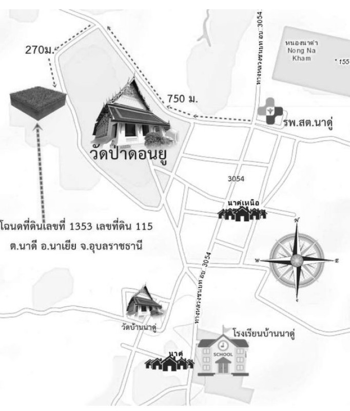 ที่ดินเปล่า อุบลราชธานี นาเยีย นาดี 100380