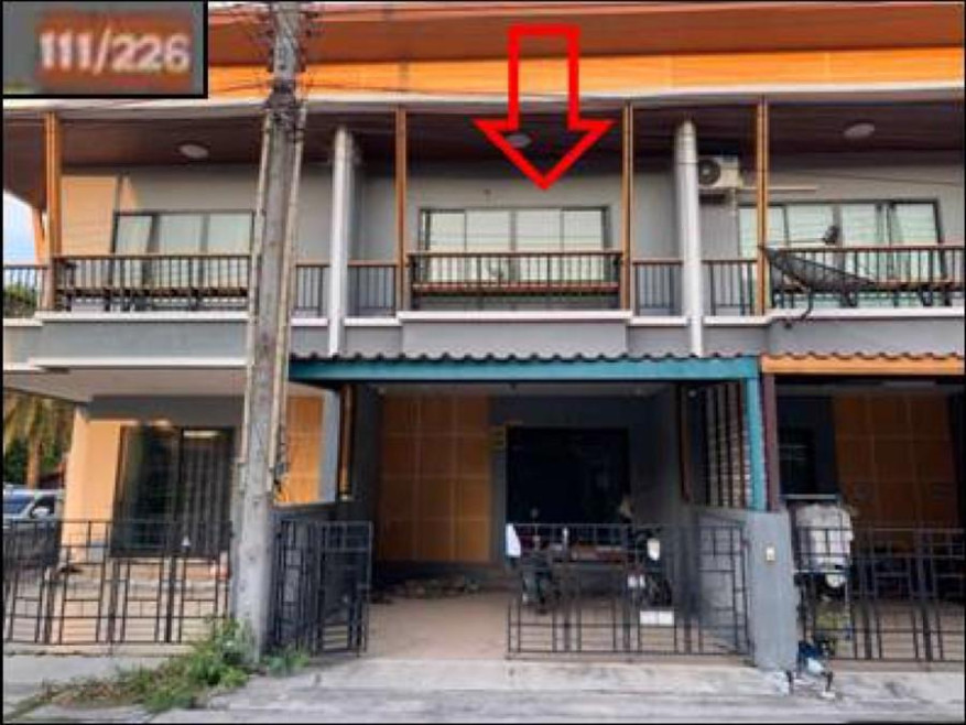 ทาวน์เฮ้าส์ สยามไอยารีสอร์ท ชลบุรี บ้านบึง หนองบอนแดง 1790000