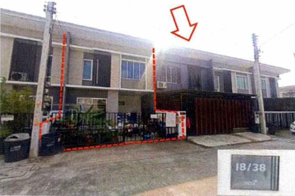 ทาวน์เฮ้าส์ พฤกษาวิลล์ 91/1 นครปฐม พุทธมณฑล ศาลายา 1850000