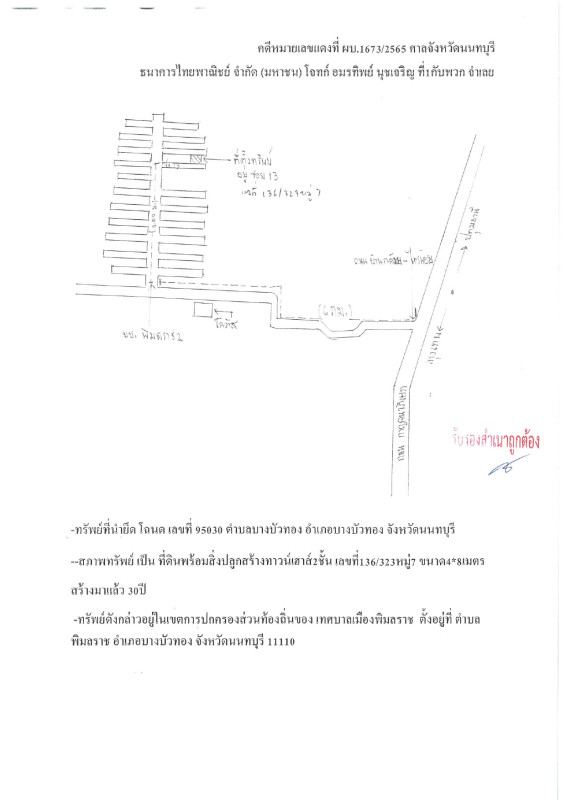 ทาวน์เฮ้าส์ นนทบุรี บางบัวทอง พิมลราช 969600