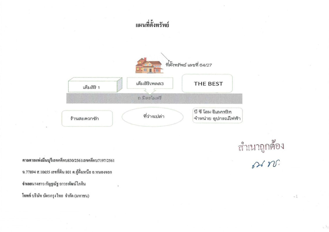 ทาวน์เฮ้าส์ กรุงเทพมหานคร หนองจอก คู้ฝั่งเหนือ 1396878