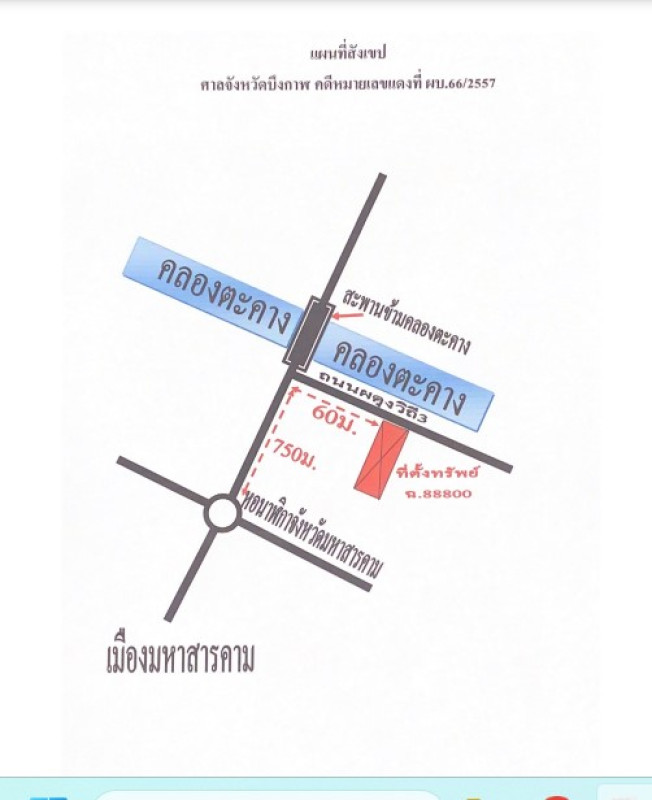 ที่ดินเปล่า มหาสารคาม เมืองมหาสารคาม ตลาด 1785835