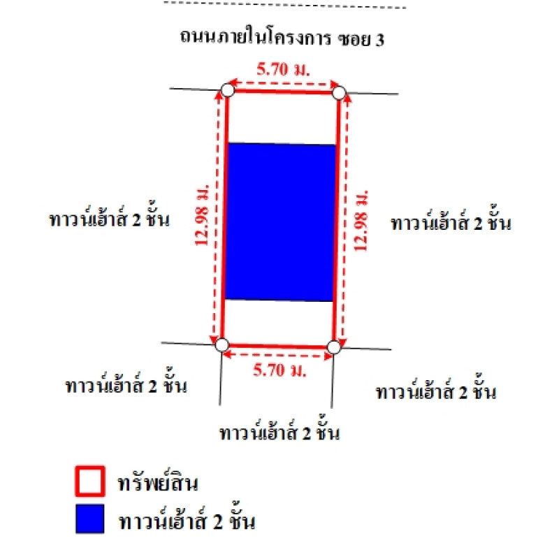 ทาวน์เฮ้าส์ พฤกษา แพรกษา-สุขุมวิท สมุทรปราการ เมืองสมุทรปราการ แพรกษา 2013200