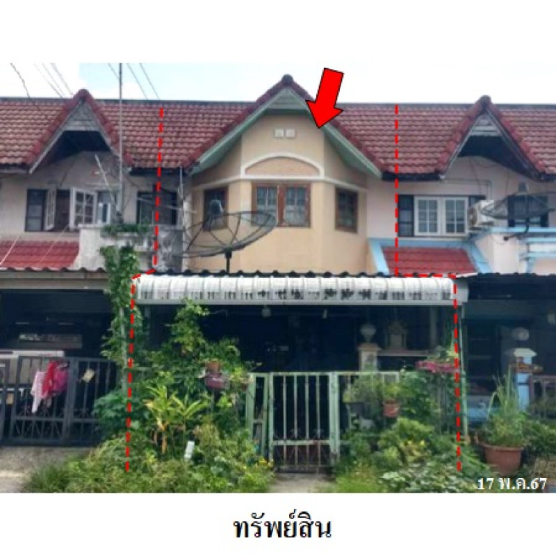 ทาวน์เฮ้าส์ ร่มสุขวิลเลจ 8 ระยอง บ้านฉาง พลา 1100000
