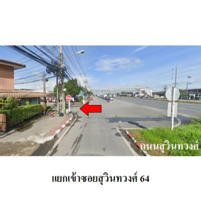 บ้านเดี่ยว เครือวัลย์ 3 ซอยสุวินทวงศ์ 64 กรุงเทพมหานคร หนองจอก ลำผักชี 2440000